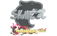Sticker | skullz | Shanghai 2024