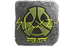 Sticker | slaxz- (Foil) | Austin 2025