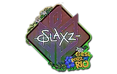 Sticker | slaxz- (Glitter) | Rio 2022