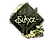 Sticker | slaxz- (Gold) | Rio 2022