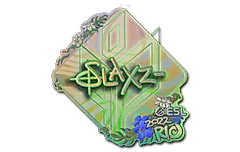 Sticker | slaxz- (Holo) | Rio 2022