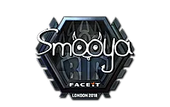 Sticker | smooya (Foil) | London 2018