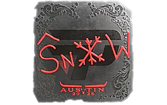 Sticker | snow (Foil) | Austin 2025