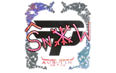 Sticker | snow (Holo) | Austin 2025