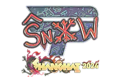 Sticker | snow (Holo) | Shanghai 2024