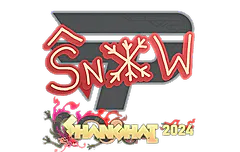 Sticker | snow | Shanghai 2024