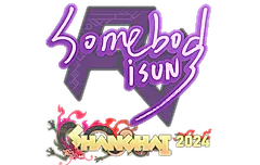 Sticker | somebody | Shanghai 2024