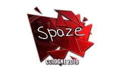 Sticker | spaze (Foil) | Cologne 2016