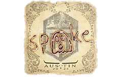 Sticker | spooke | Austin 2025