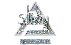 Sticker | story (Glitter) | Copenhagen 2024