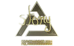 Sticker | story (Gold) | Copenhagen 2024