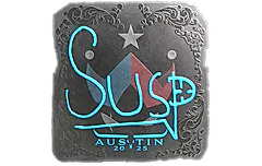 Sticker | susp (Foil) | Austin 2025