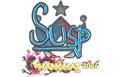 Sticker | susp (Glitter) | Shanghai 2024
