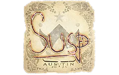 Sticker | susp | Austin 2025