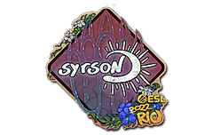 Sticker | syrsoN (Glitter) | Rio 2022