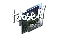 Sticker | tabseN (Foil) | Boston 2018