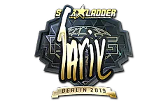 Sticker | tarik (Gold) | Berlin 2019