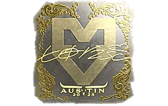 Sticker | torzsi (Gold) | Austin 2025