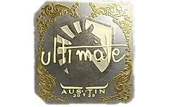 Sticker | ultimate (Gold) | Austin 2025