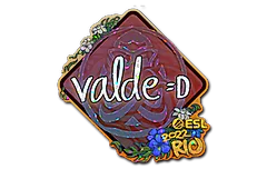 Sticker | v4lde (Glitter) | Rio 2022