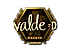 Sticker | v4lde (Gold) | London 2018