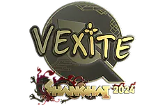 Sticker | vexite (Gold) | Shanghai 2024
