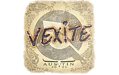 Sticker | vexite | Austin 2025