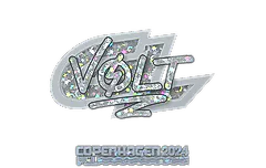 Sticker | volt (Glitter) | Copenhagen 2024