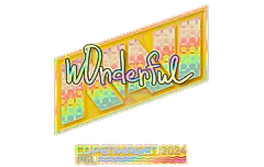 Sticker | w0nderful (Holo) | Copenhagen 2024