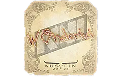 Sticker | w0nderful | Austin 2025