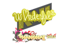 Sticker | w0nderful | Shanghai 2024