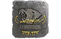 Sticker | westmelon (Foil) | Austin 2025