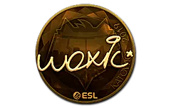 Sticker | woxic (Gold) | Katowice 2019