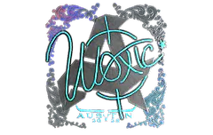 Sticker | woxic (Holo) | Austin 2025