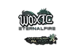 Sticker | woxic | Antwerp 2022