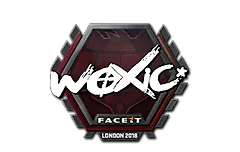 Sticker | woxic | London 2018