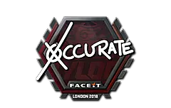 Sticker | xccurate | London 2018