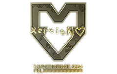 Sticker | xertioN (Gold) | Copenhagen 2024