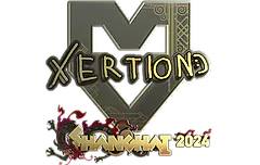 Sticker | xertioN (Gold) | Shanghai 2024