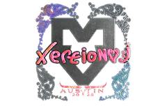 Sticker | xertioN (Holo) | Austin 2025