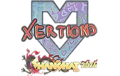 Sticker | xertioN (Holo) | Shanghai 2024