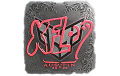 Sticker | xfl0ud (Foil) | Austin 2025