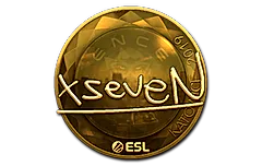 Sticker | xseveN (Gold) | Katowice 2019