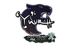 Sticker | yuurih (Glitter) | Antwerp 2022