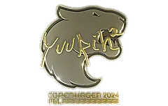 Sticker | yuurih (Gold) | Copenhagen 2024