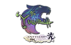 Sticker | yuurih (Holo) | Antwerp 2022