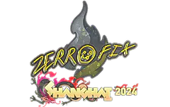 Sticker | zeRRoFIX (Glitter) | Shanghai 2024