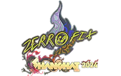 Sticker | zeRRoFIX (Holo) | Shanghai 2024