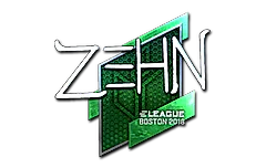 Sticker | zehN (Foil) | Boston 2018