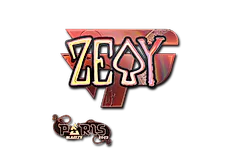 Sticker | zevy (Holo) | Paris 2023